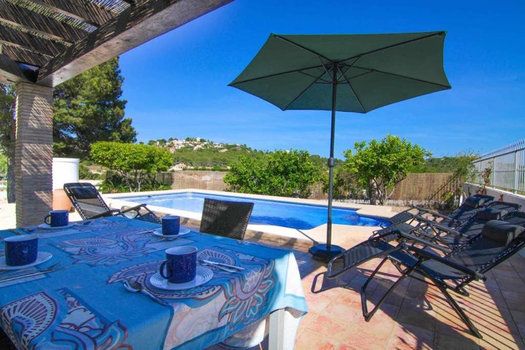 Chalet Con Piscina Privada En Calpe - Terrasala Casas de Torrat Ngoại thất bức ảnh